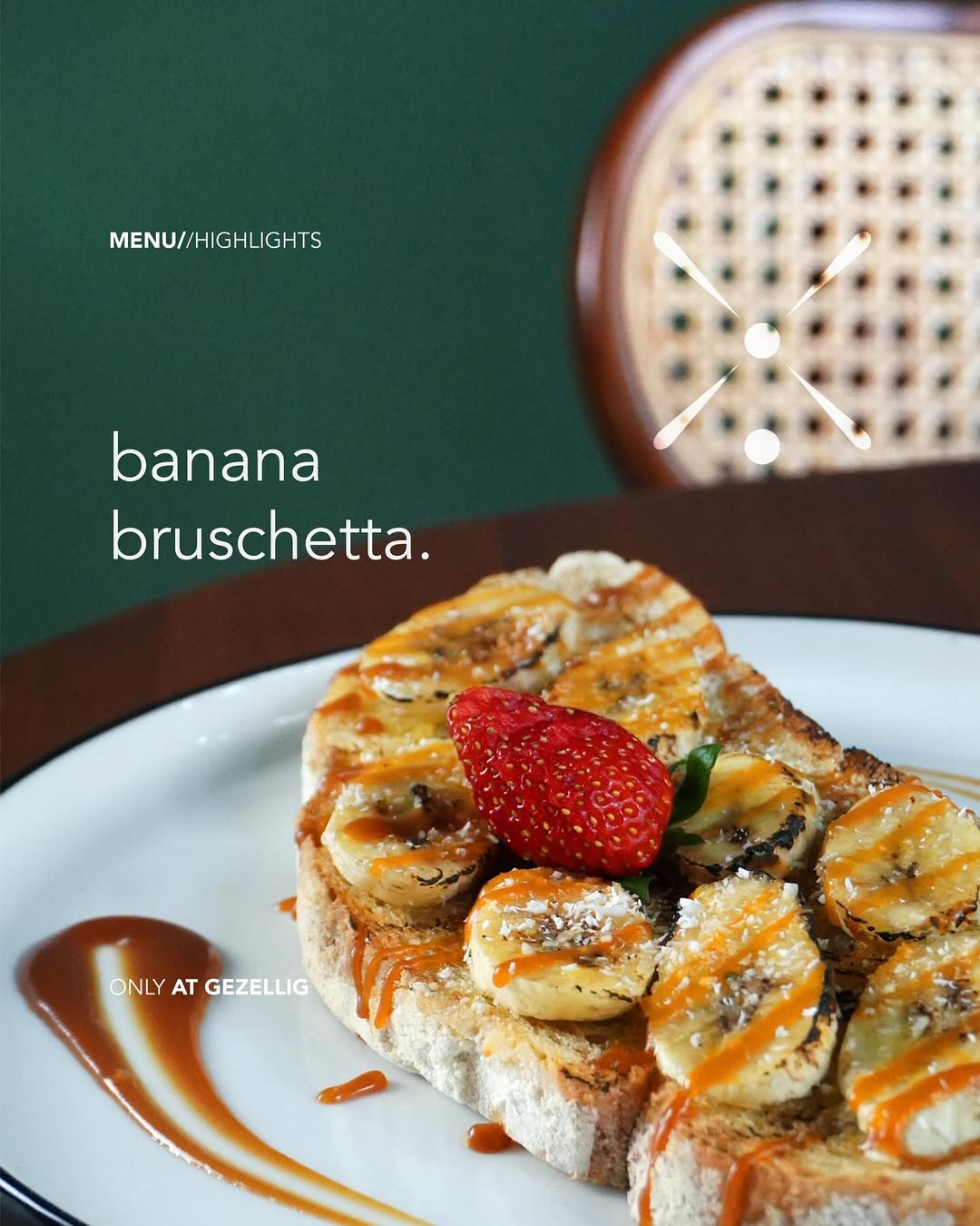 Banana Bruschetta