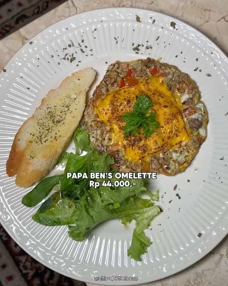 Papa Ben’s Omelette